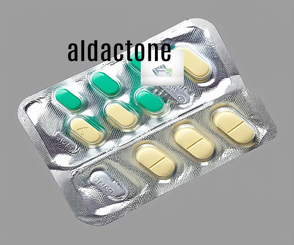 Aldactone. nombre generico y comercial